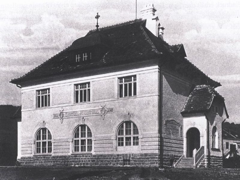 Pfarrhaus um 1918